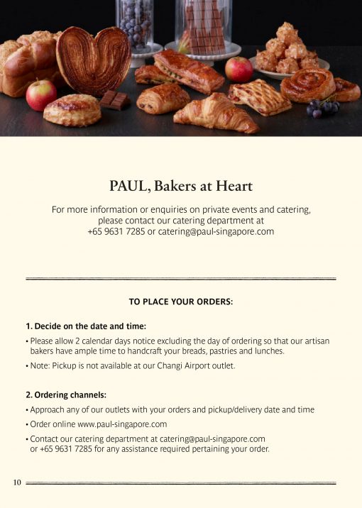 Menu – PAUL